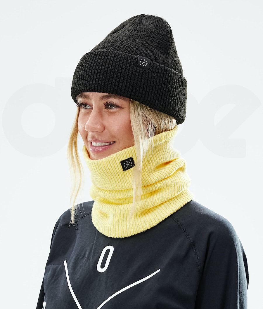 Yellow Men's Dope 2X-UP Knitted Facemasks | NZ_D1437