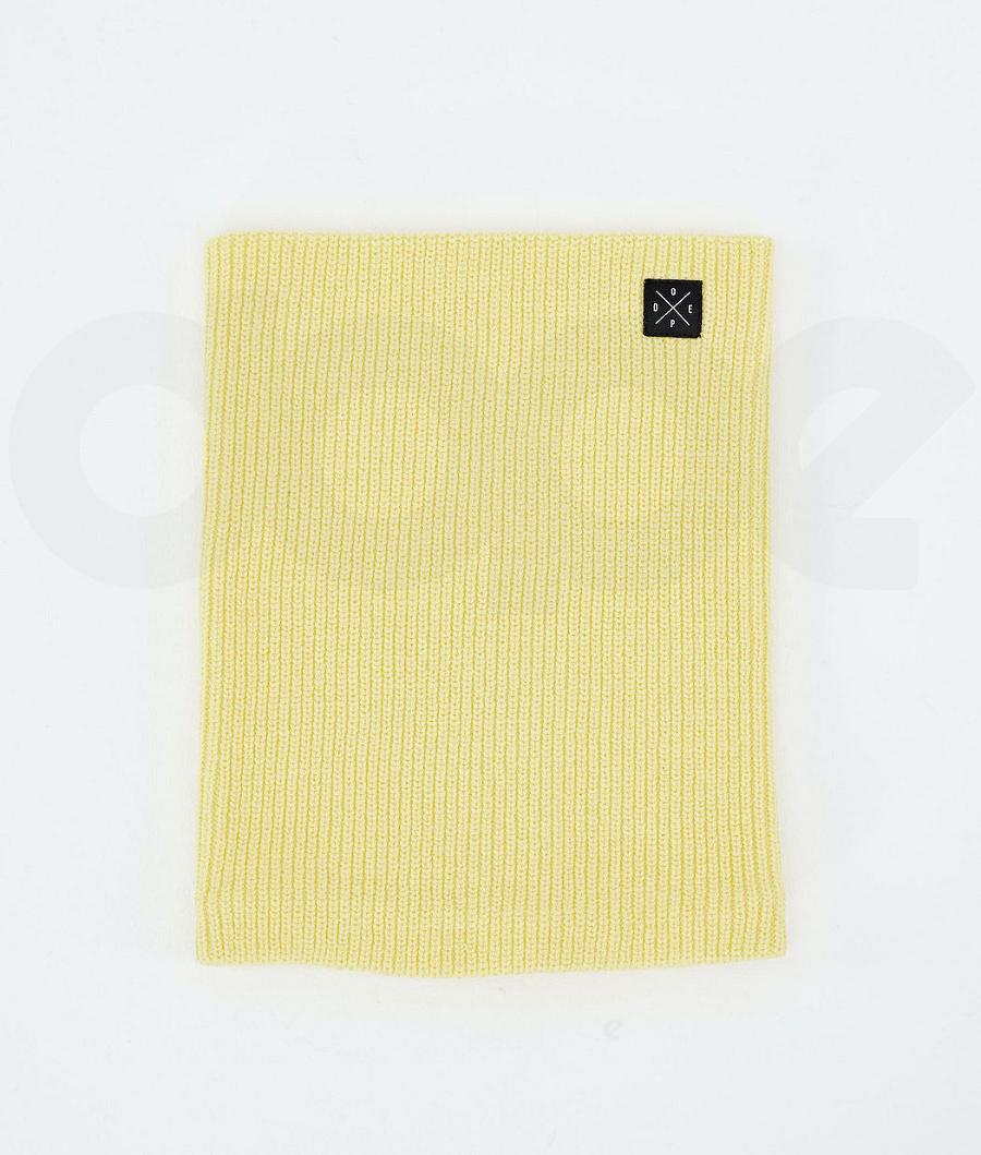 Yellow Men\'s Dope 2X-UP Knitted Facemasks | NZ_D1437