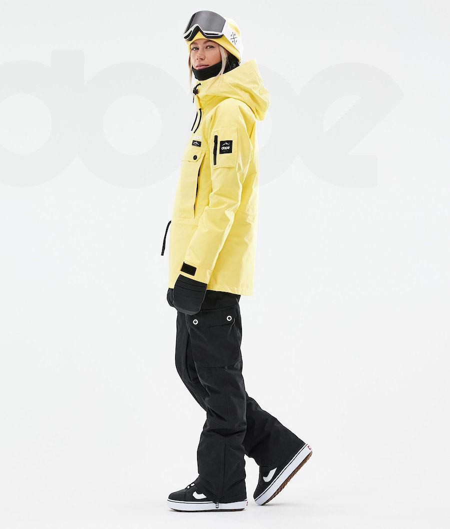 Yellow Women's Dope Annok W 2021 Snowboard Jackets | NZ_D1702