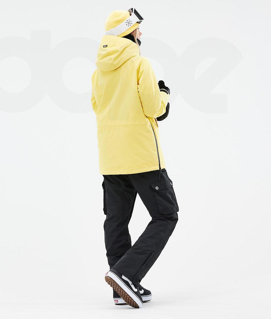 Yellow Women's Dope Annok W 2021 Snowboard Jackets | NZ_D1702