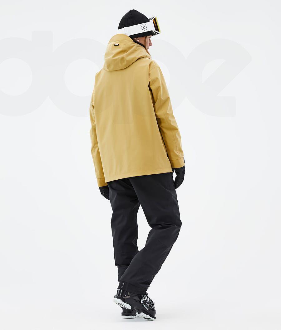 Yellow Women's Dope Blizzard W Ski Jackets | NZ_D1590