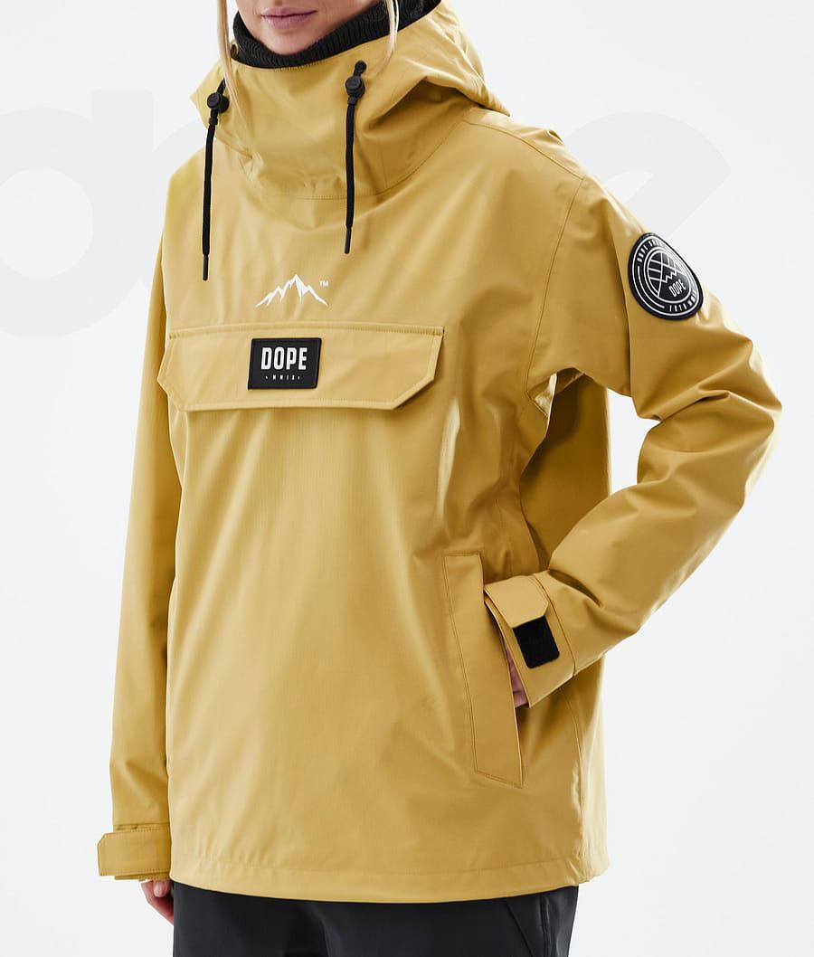 Yellow Women's Dope Blizzard W Ski Jackets | NZ_D1590