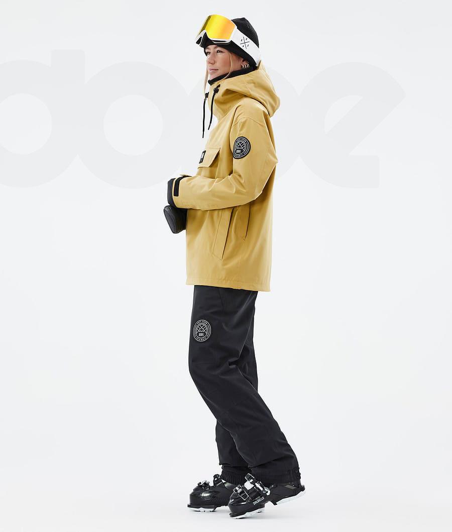 Yellow Women's Dope Blizzard W Ski Jackets | NZ_D1590