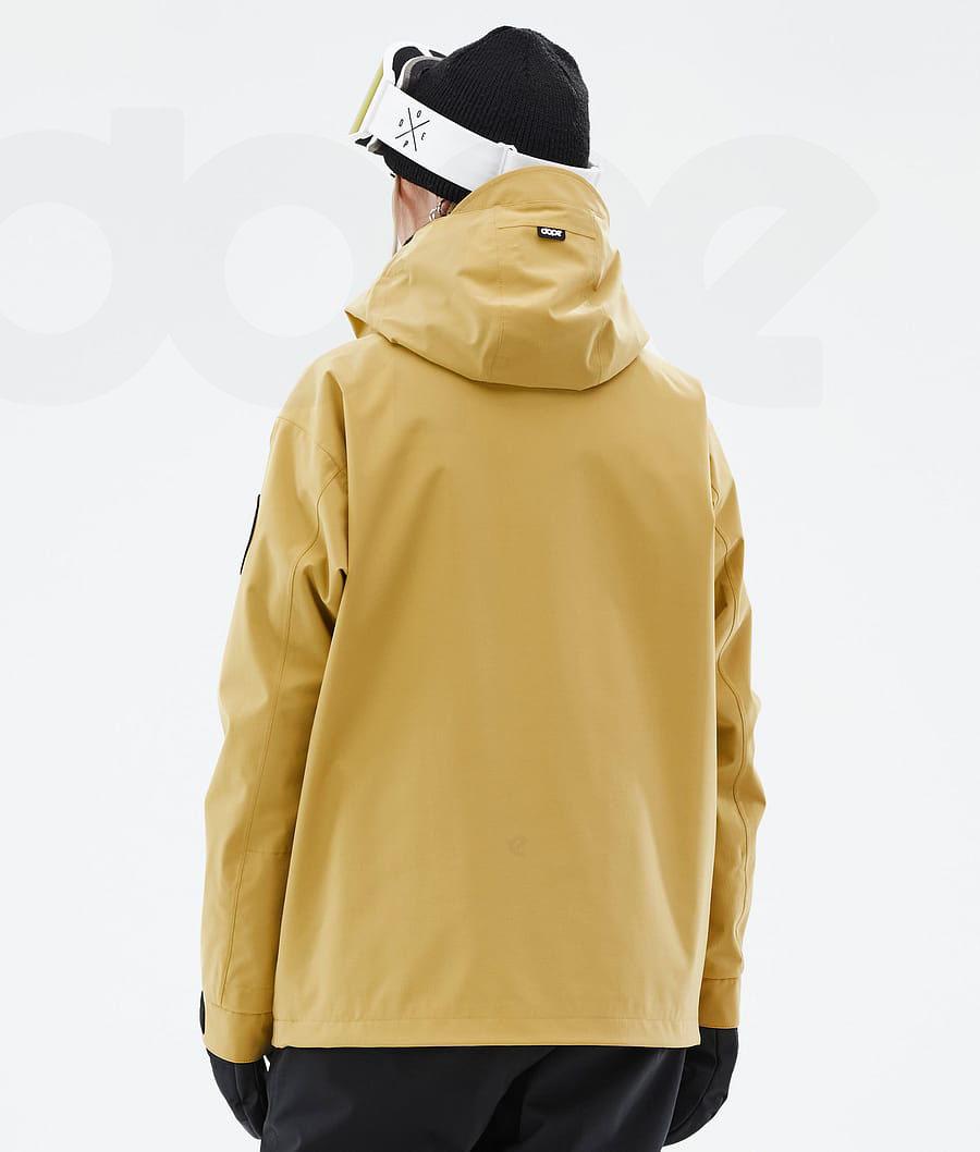 Yellow Women's Dope Blizzard W Ski Jackets | NZ_D1590