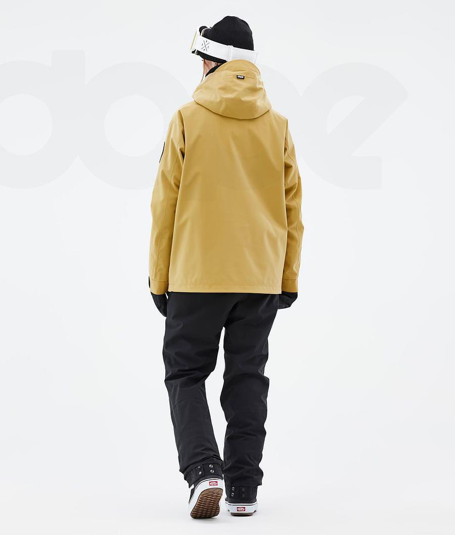 Yellow Women's Dope Blizzard W Snowboard Jackets | NZ_D1936