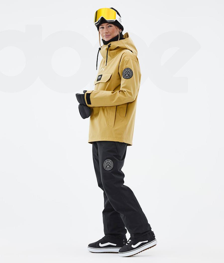 Yellow Women's Dope Blizzard W Snowboard Jackets | NZ_D1936