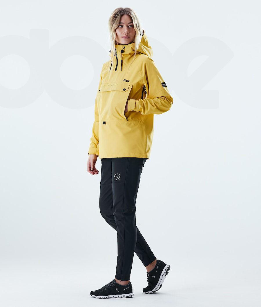Yellow Women's Dope Hiker W Outdoor Jackets | NZ_D2248