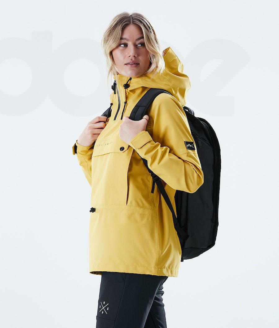 Yellow Women's Dope Hiker W Outdoor Jackets | NZ_D2248