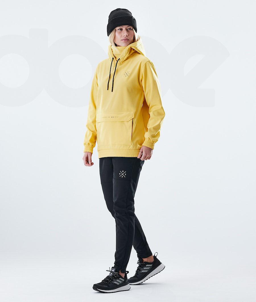 Yellow Women's Dope Nomad W Outdoor Jackets | NZ_D1025