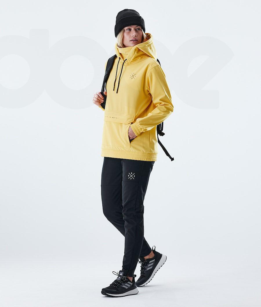 Yellow Women's Dope Nomad W Outdoor Jackets | NZ_D1025