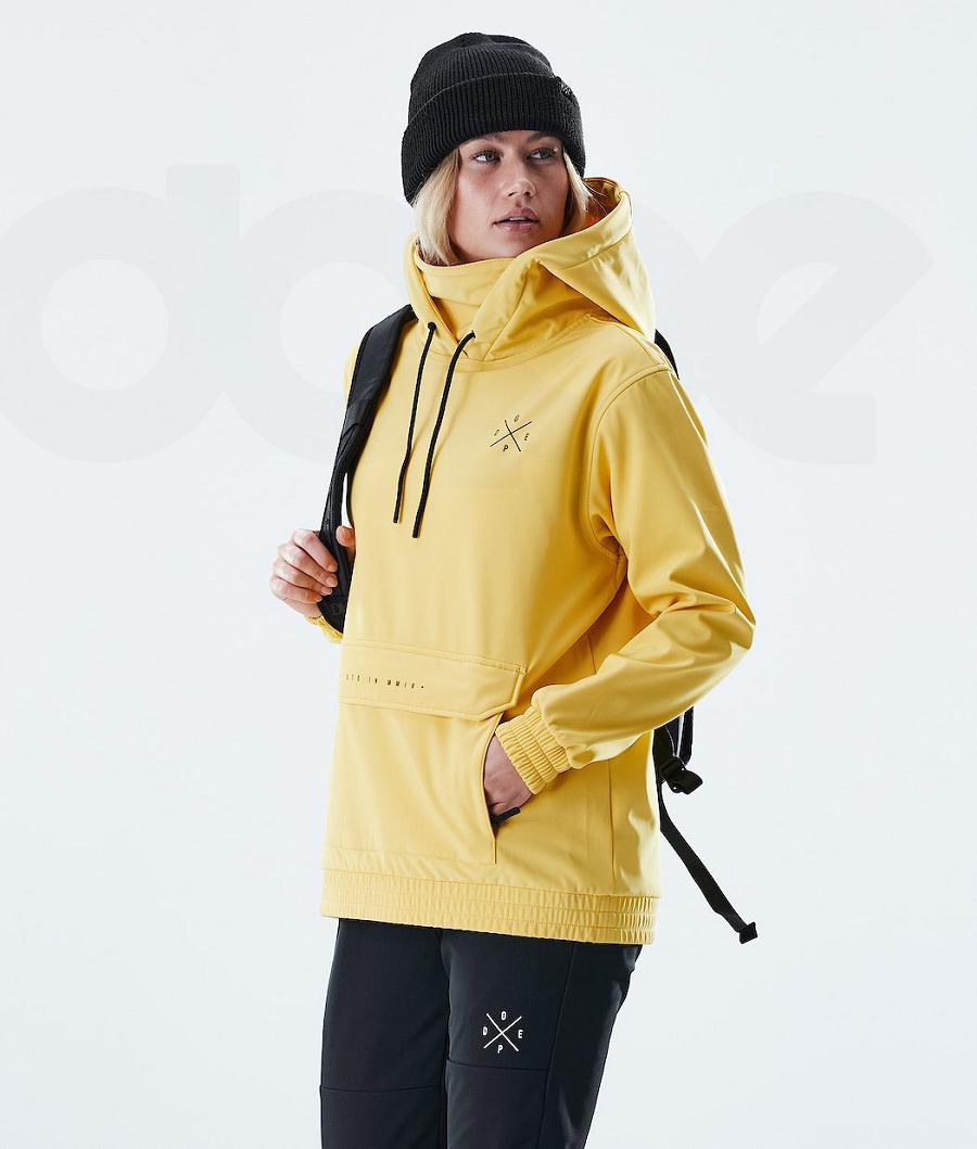 Yellow Women\'s Dope Nomad W Outdoor Jackets | NZ_D1025
